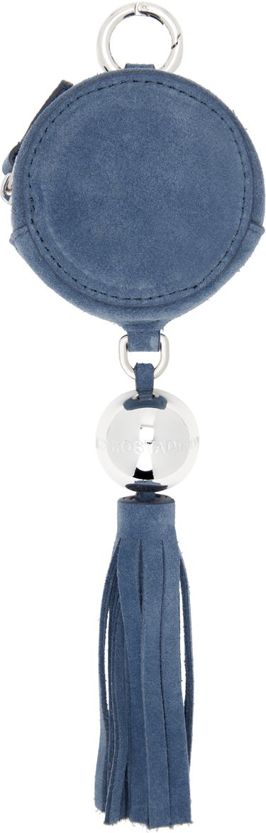 Kľúčenka KIKO KOSTADINOV Kiko Kostadinov Orb Suede Coin Pouch with Tassel Modrá | KKWSS25SL03-140, 0