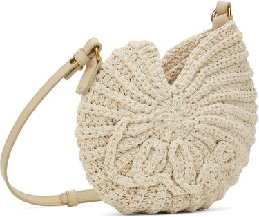 Taška cez rameno CHLOÉ Chloé Sea Treasures Shell Crossbody Bag Čierna | CH25US219P23, 3