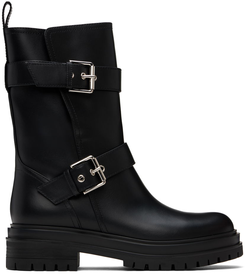 Oblečenie Gianvito Rossi Gianvito Rossi Thiago Lug Sole Boots Čierna | G73004-20GOM-CLN