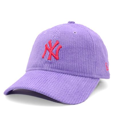 Šiltovka New Era Corduroy 9TWENTY NY Yankees Adjustable Hat Fialová | 60595365, 0
