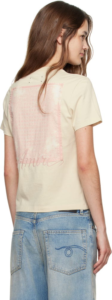 Tričko AMIRI Amiri Bandana Patch T-Shirt Béžová | AWJYTE1061, 2