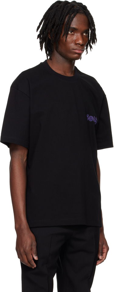 Tričko Solid Homme Solid Homme Embroidered Graphic T-Shirt Biela | S251TS71, 4