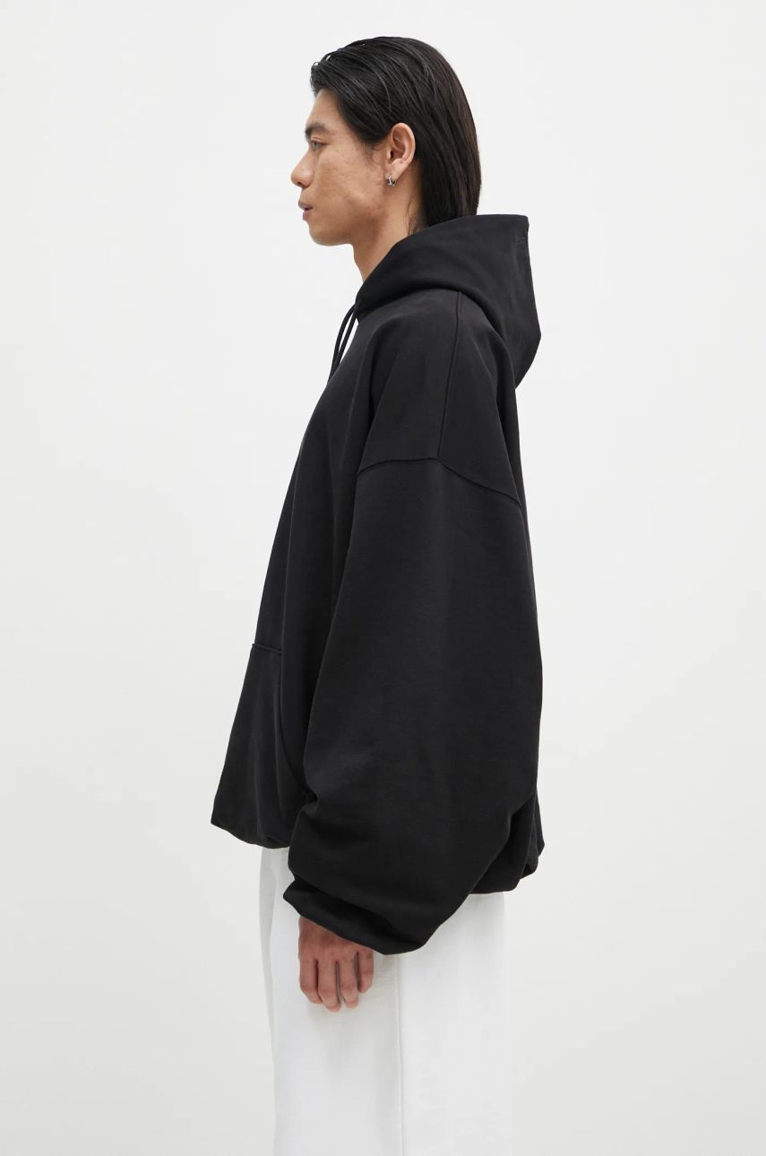 Oval Logo Cropped Boxy Hoodie