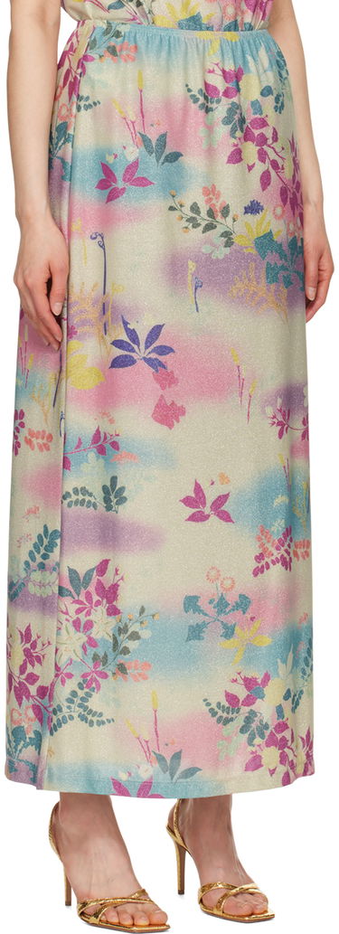 Sukňa Anna Sui Floral Print Maxi Skirt Rôznofarebný | 424B10, 1