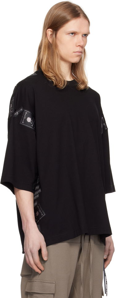 Tričko Mastermind WORLD Mastermind World Boxy Fit Label T-Shirt Čierna | MW25S14-TS031-022, 1