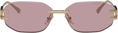 Slnečné okuliare Versace Versace Damier Plaque Sunglasses Ružová | 0VE2274 8056262249918, 0
