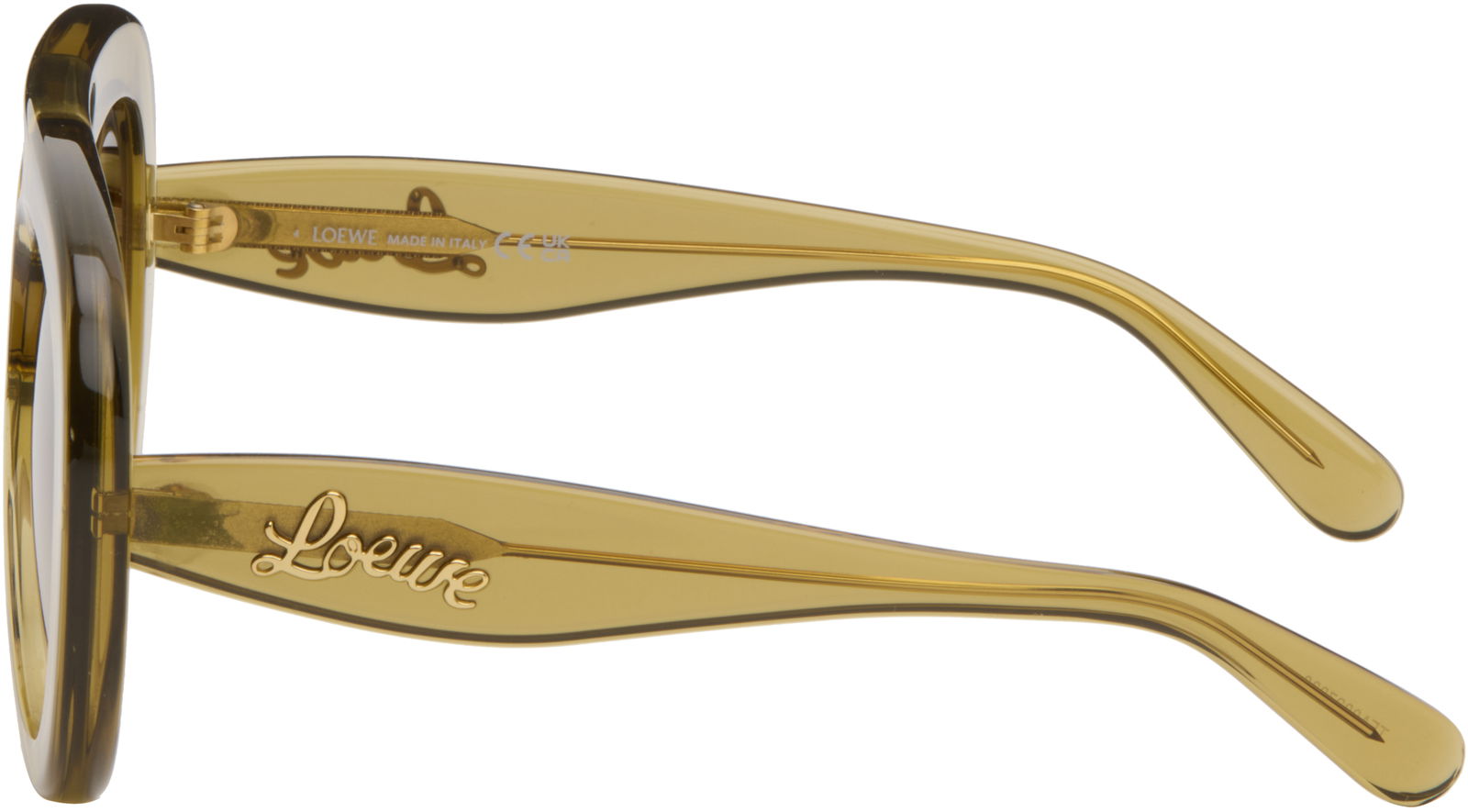 Round Spoiler Aviator Sunglasses