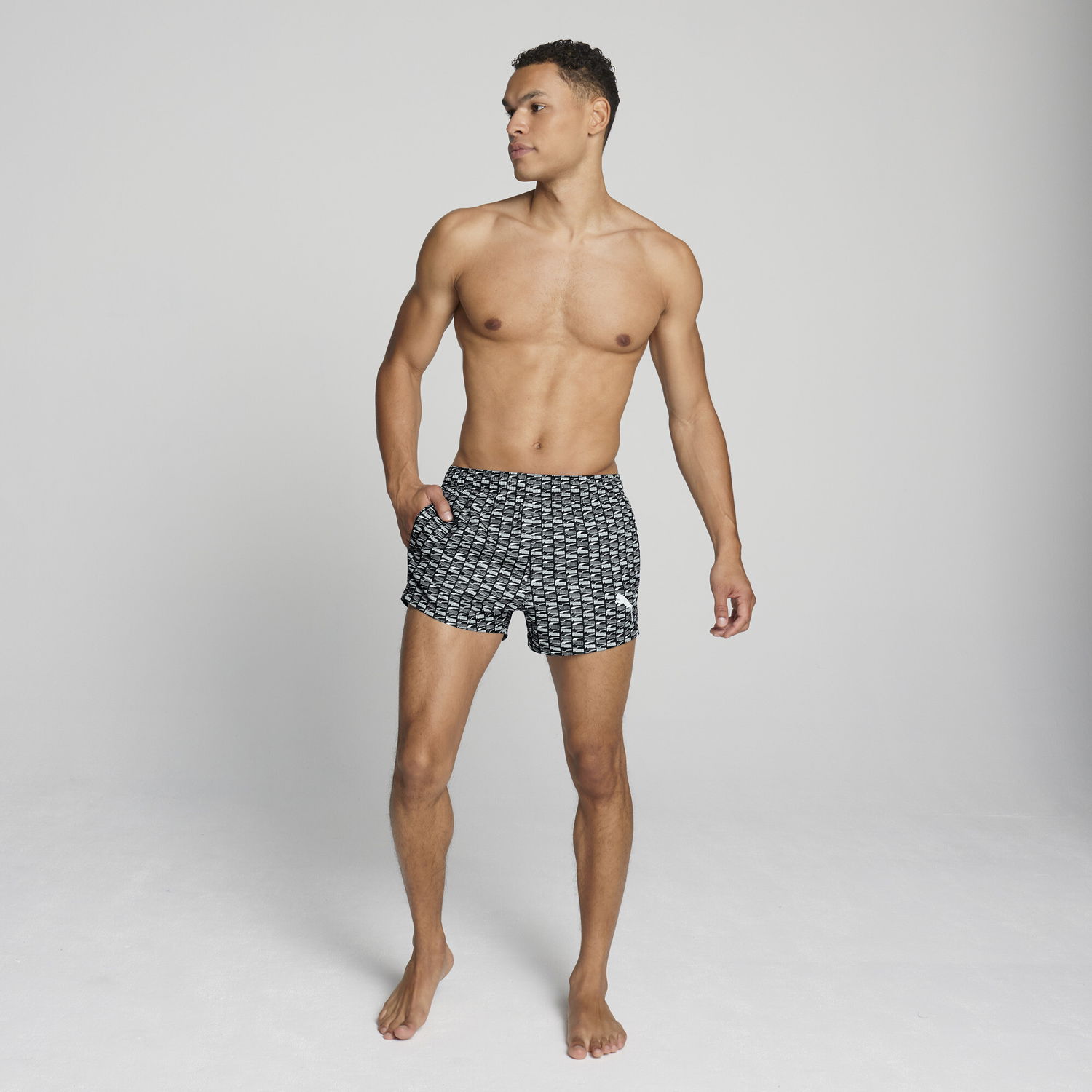 Plavky Puma PUMA Men's Swim Shorts Čierna | 938353_01, 0