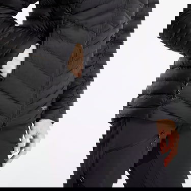 Prešívaná bunda Mammut Broad Peak IN Hooded Jacket Čierna | 1013-02972 black, 2