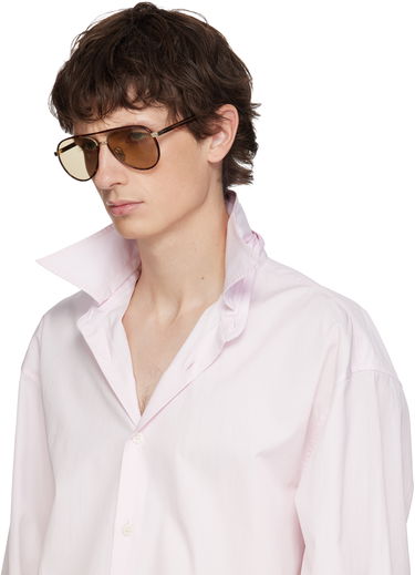 Slnečné okuliare Prada Iconic Metal Plaque Tortoiseshell Aviator Sunglasses Hnedá | 0PR B57S 21E10R59 8056262504444, 3