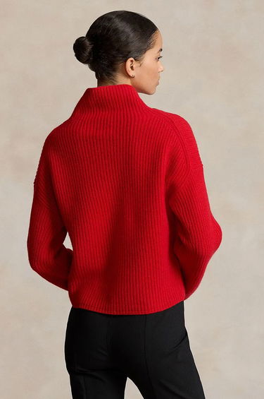 Sveter Polo by Ralph Lauren Wool Turtleneck Sweater Červená | 211910459, 1