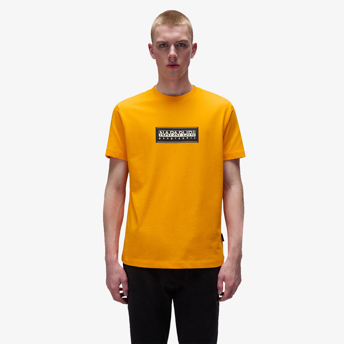 Men's Orange Logo T-Shirt