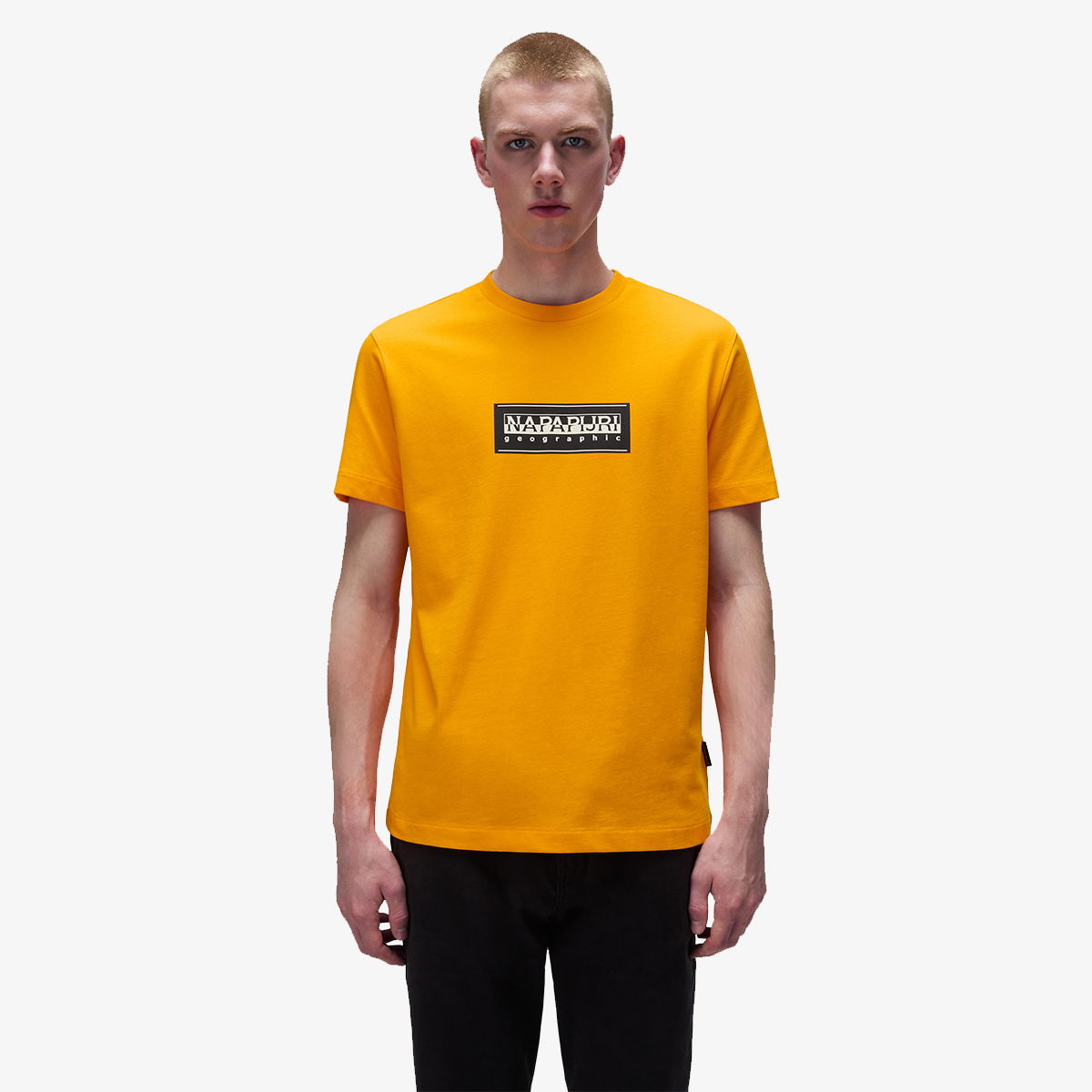 Tričko Napapijri Men's Orange Logo T-Shirt Oranžová | NP0A4I3LA671, 0