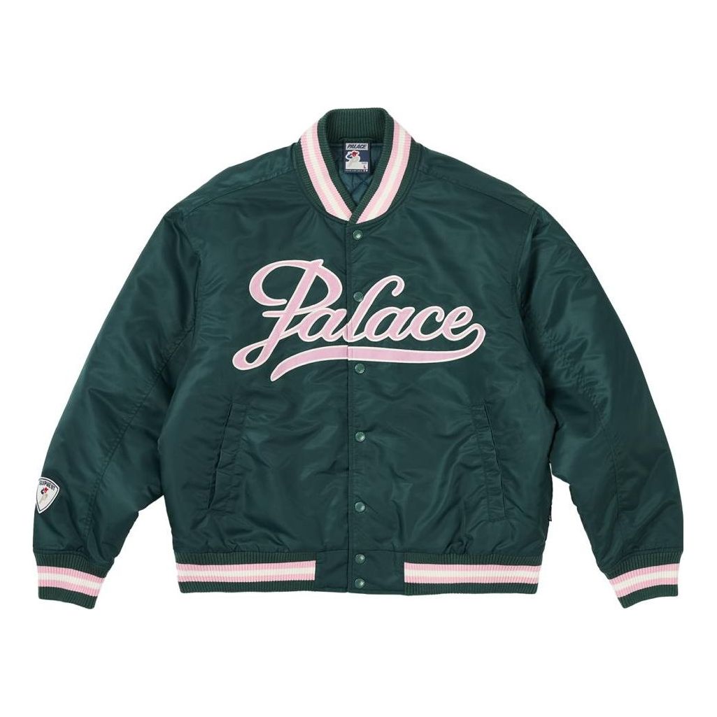Bomber bunda Palace Palace The Arena Satin Jacket Zelené | P25JK030, 0