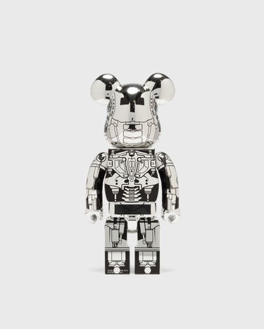 Zberateľské Medicom Toy Terminator 2 T-800 Endoskeleton Collectible Figure 400% Metalická | MED2437, 1