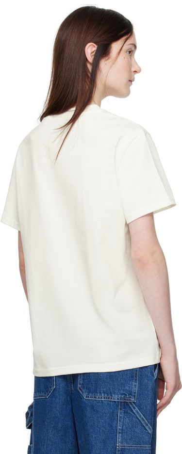 Tričko A.P.C. Print Label T-Shirt Biela | COHBU-M26442, 2