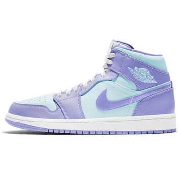 Tenisky a topánky Jordan Air Jordan 1 Mid "Purple Pulse Glacier Blue" Tyrkysová | 554724-500, 0