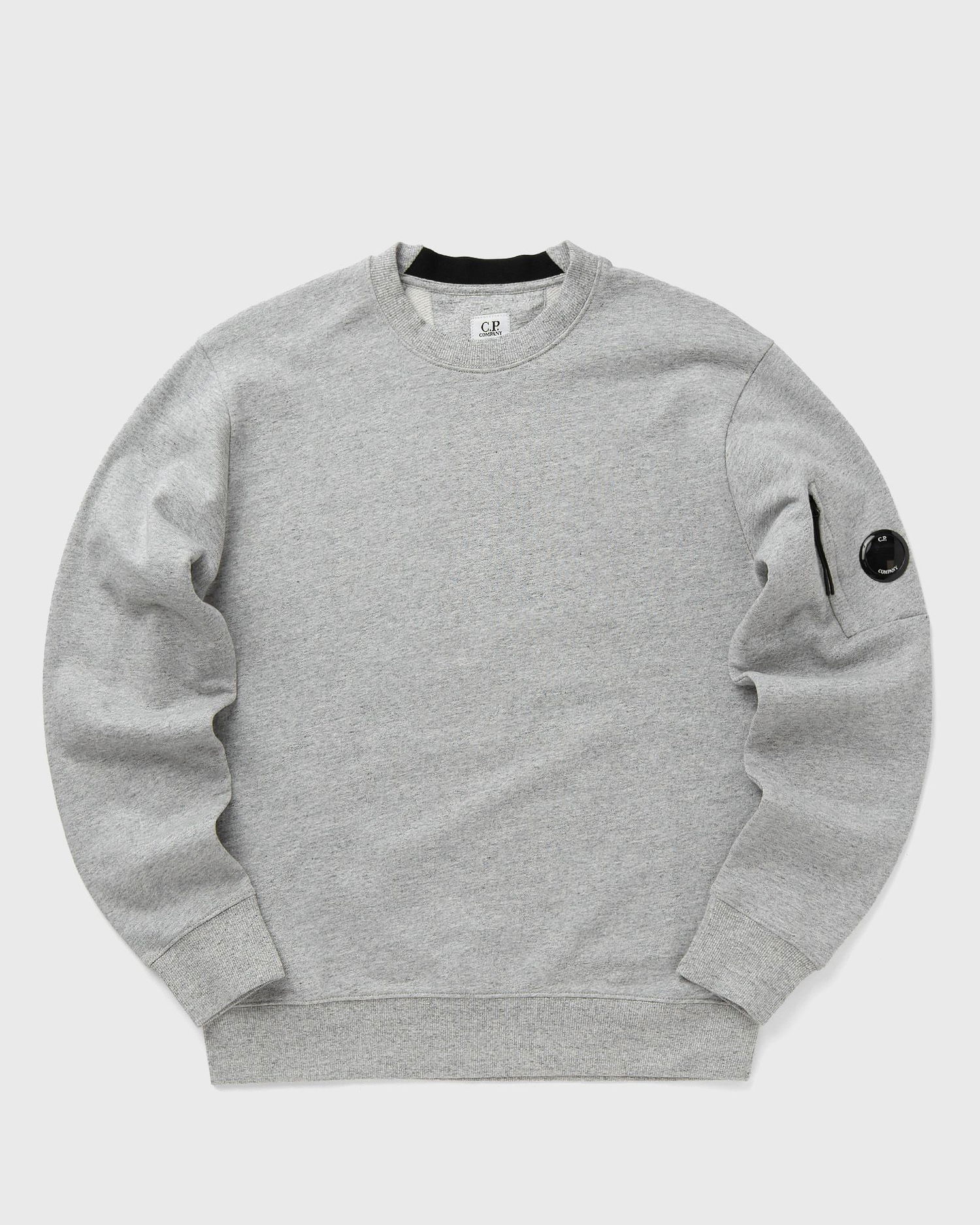 Mikina C.P. Company C.P. Company Diagonal Raised Fleece Crew Neck Lens Sweatshirt XXL Šedá | 18CMSS023A005086W-M94, 0