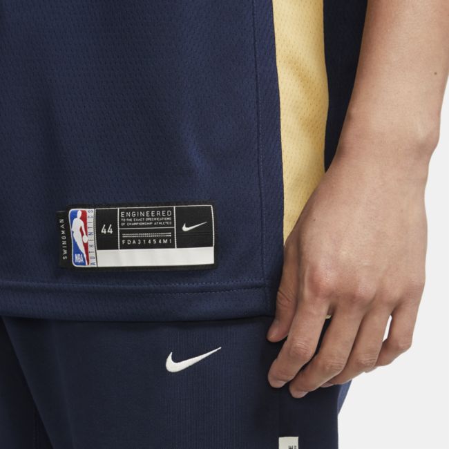 Dres Nike Zion Williamson Pelicans Icon Edition 2020 NBA Swingman Navy | CW3674-424, 1
