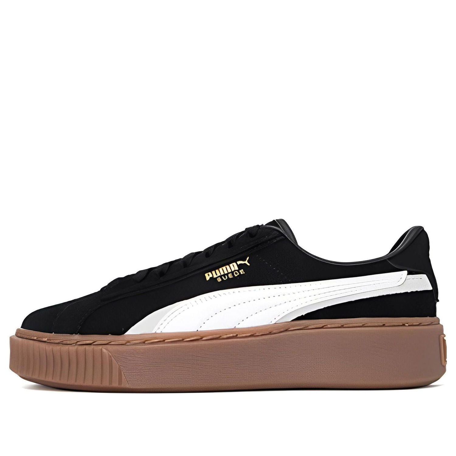 Tenisky a topánky Puma Platform Suede Čierna | 395225-04, 0