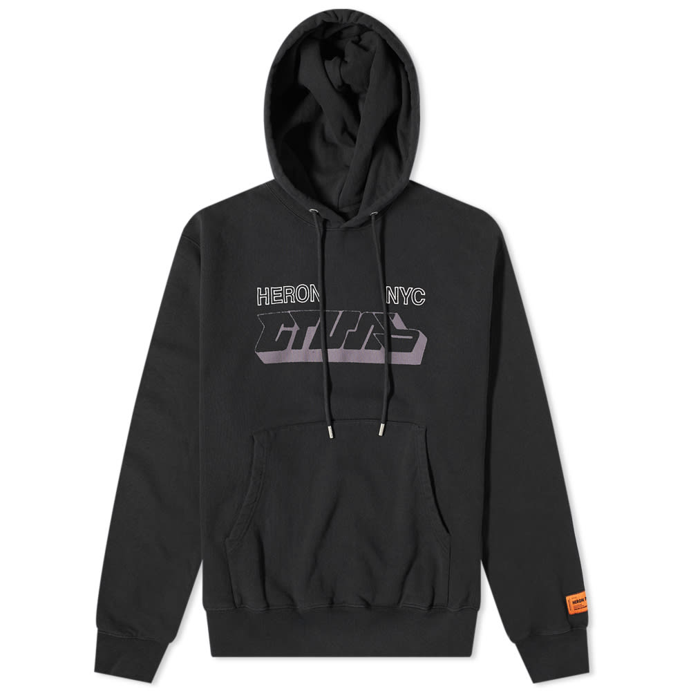 Mikina HERON PRESTON CTNMB Spray Hoodie Čierna | HMBB024F22JER0081009, 0