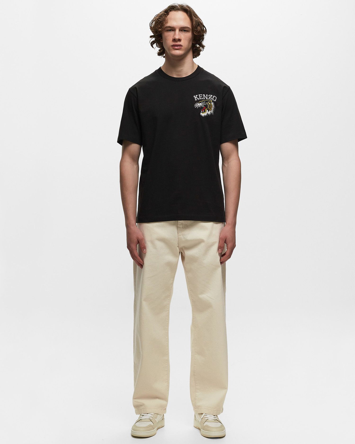 Tričko KENZO TIGER VARSITY CLASSIC TEE Čierna | FD65TS1374SG.99J, 1