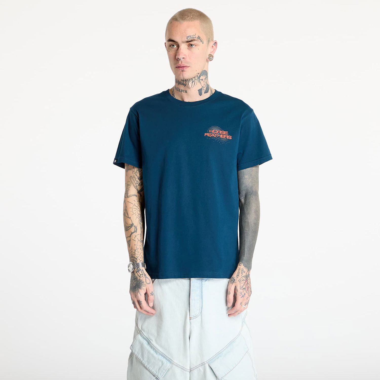 Tričko Horsefeathers Horsefeathers Rizmo T-Shirt Navy | SM1377A, 0