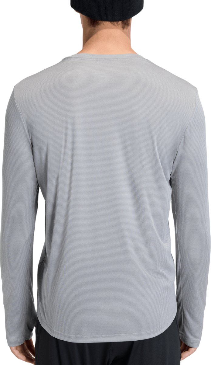 Tričko adidas Originals Adi365 Essentials Long-Sleeve Running Top with Thumbholes Šedá | ke8420, 1