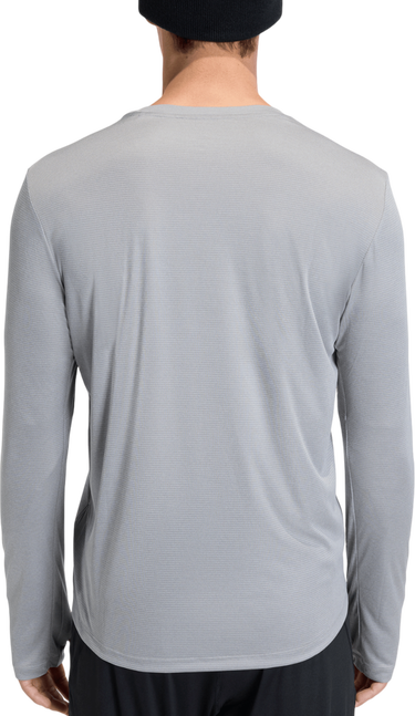 Tričko adidas Originals Adi365 Essentials Long-Sleeve Running Top with Thumbholes Šedá | ke8420, 1