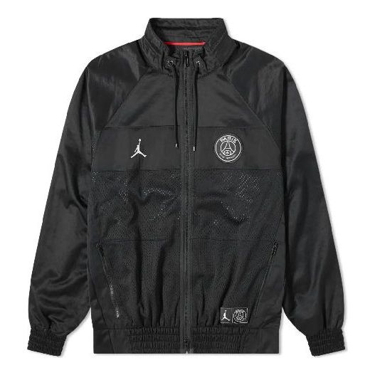 Vetrovka Jordan Jordan x PSG Crossover Zipper Jacket Čierna | BQ8369-010