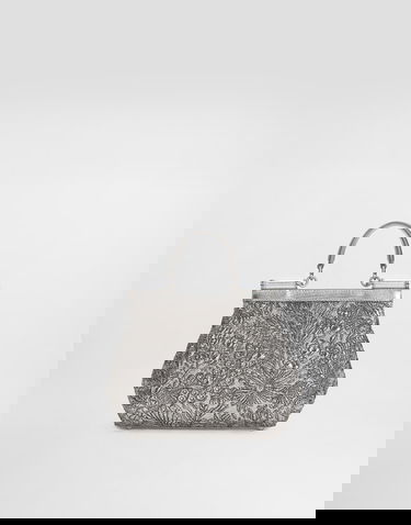 Kabelka Dolce & Gabbana Dolce & Gabbana Medium Sicily Brocade Handbag Metalická | BB6003BR81780998, 3