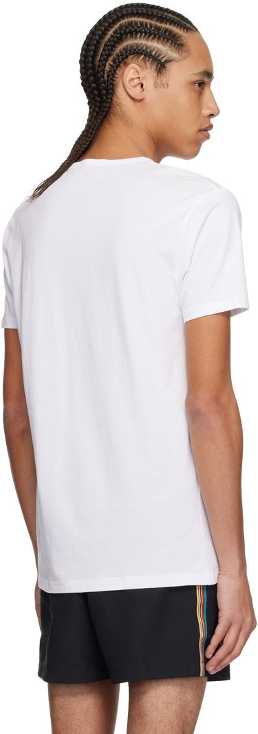 Tričko Paul Smith Paul Smith Organic Cotton Logo Lounge T-Shirt Biela | M1A-389-M3PK-01, 2