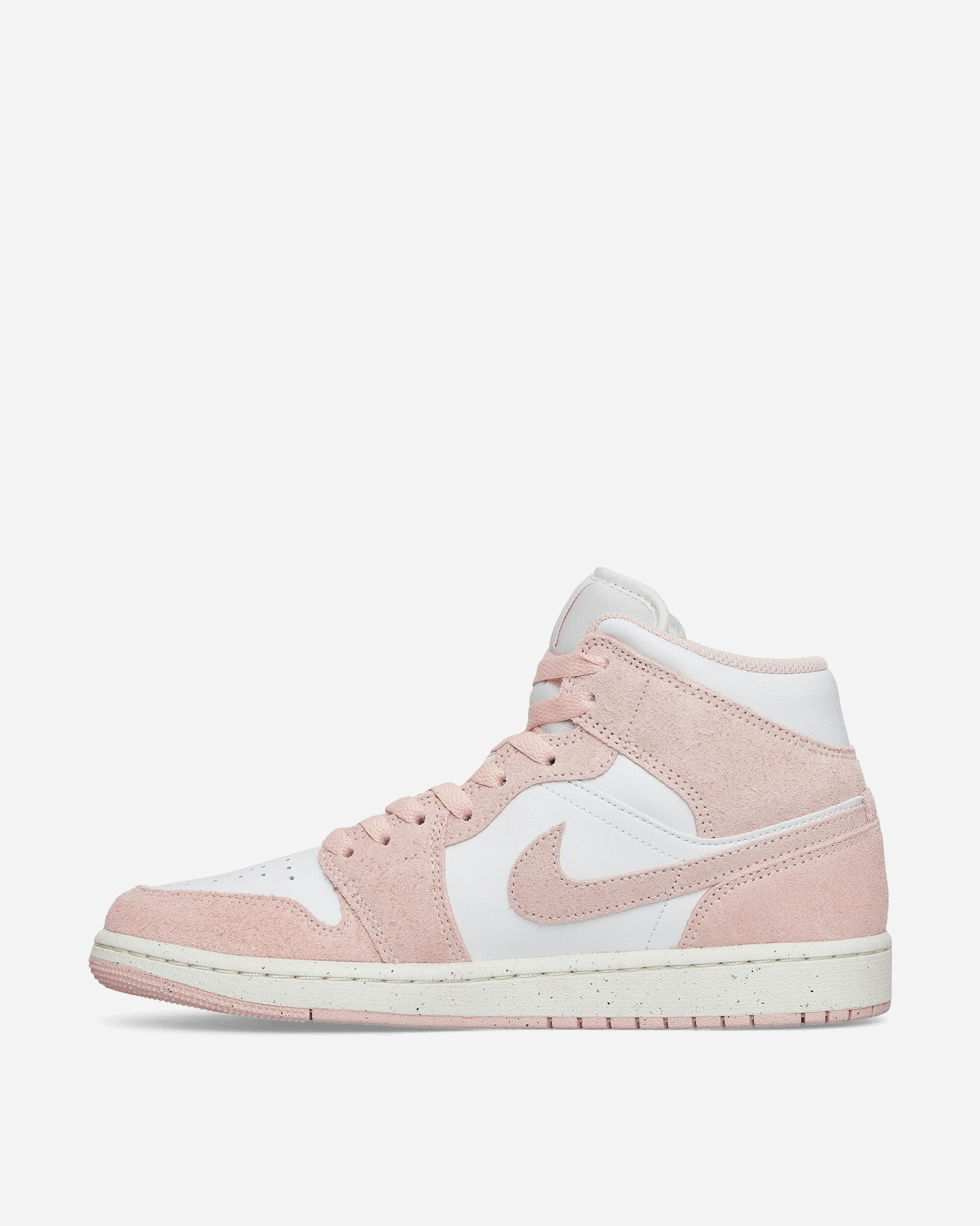 Air Jordan 1 Mid Pink Suede