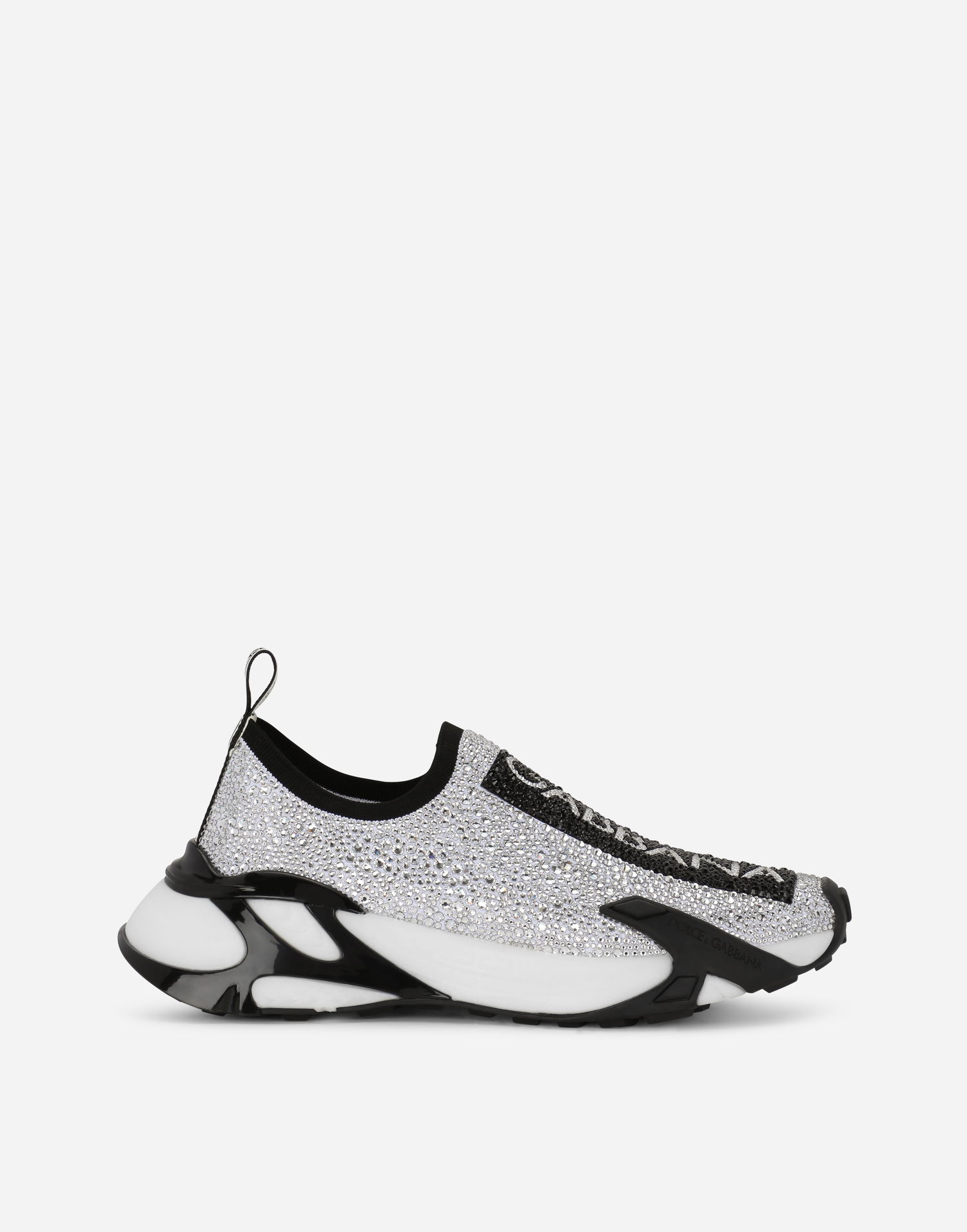 Tenisky a topánky Dolce & Gabbana Fast Sneakers With Fusible Rhinestones Šedá | CK2172AJ67389697, 0