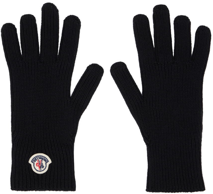 Rukavice Moncler Felted Čierna | I20913A00004A9342, 0