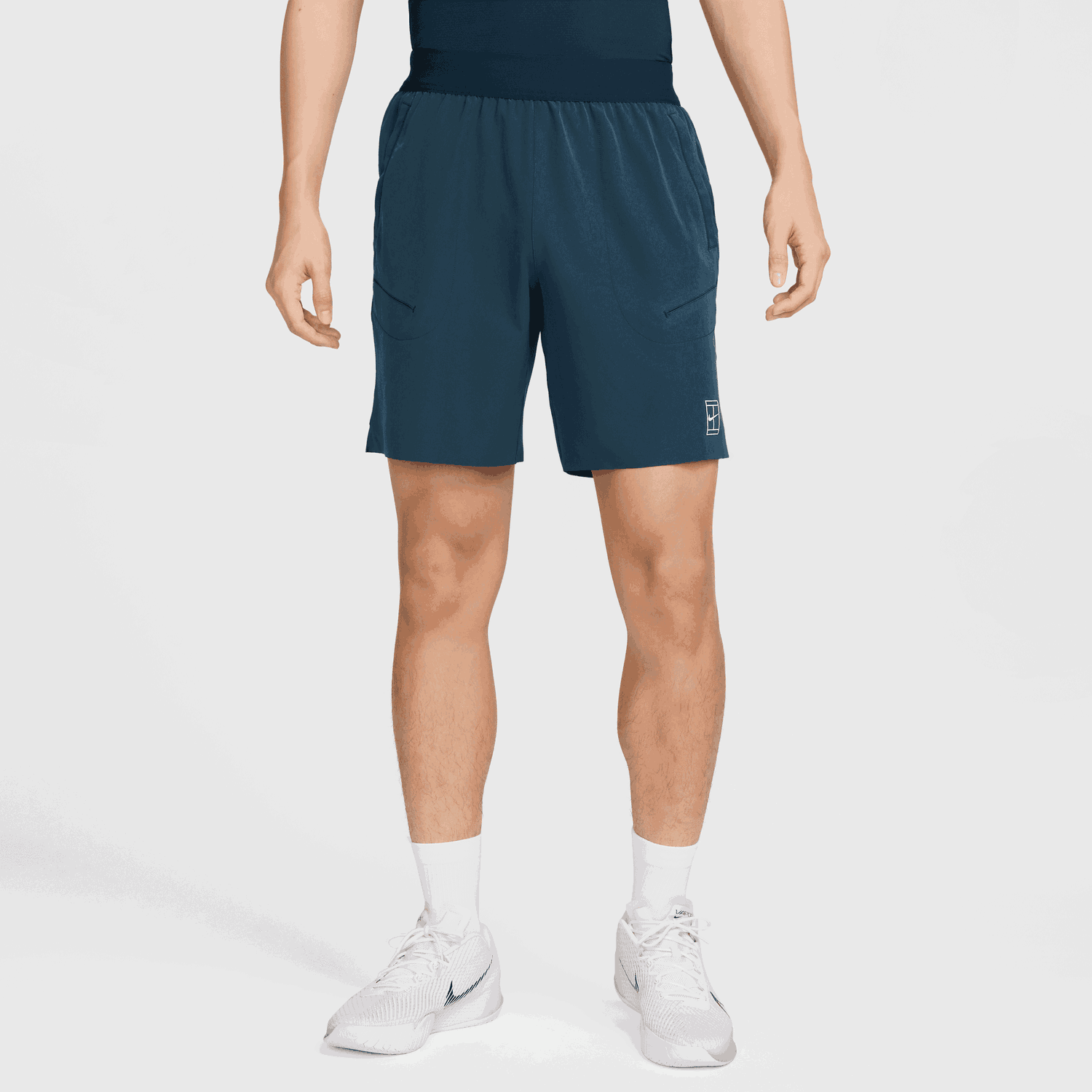 Šortky Nike NikeCourt Advantage Dri-FIT 8" Tennis Shorts Modrá | FZ9322-478, 1