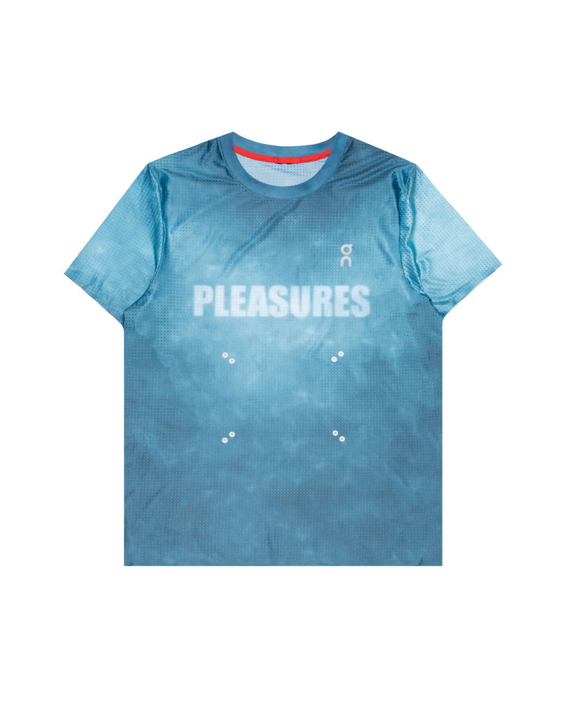 Tričko On Running On Running x PLEASURES Pace-T-Shirt Modrá | 1MF10353859