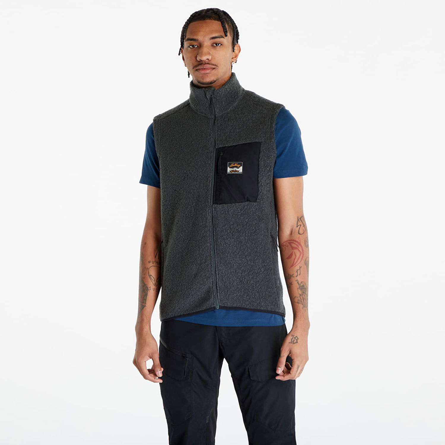 Vesta Lundhags Lundhags Flok Pile Wool Vest Šedá | 1113102-484, 0
