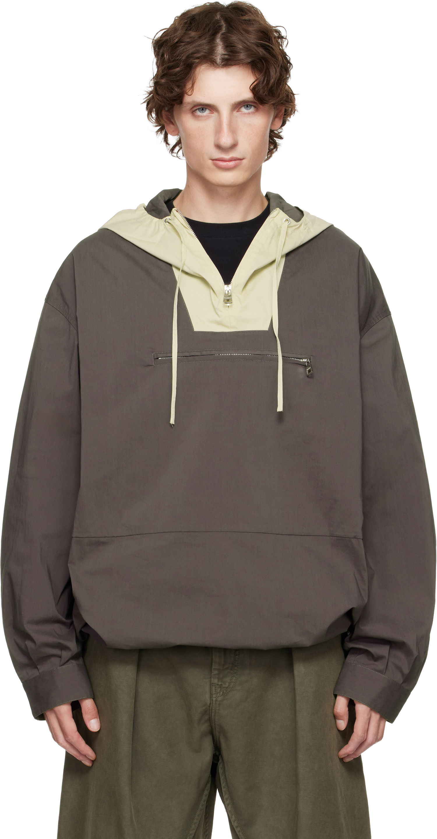 Vetrovka JW Anderson JW Anderson Contrast Hood Jacket Rôznofarebný | JK0392-PG1838, 0