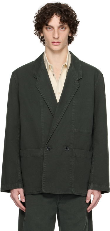 Bunda LEMAIRE Lemaire Workwear Denim Blazer Zelené | JA1062 LD1040, 0