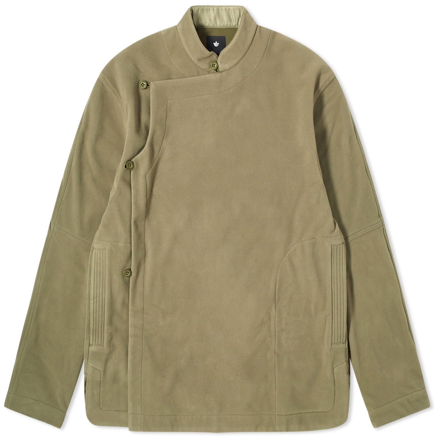 Bunda Maharishi Asym Monk Overshirt Zelené | 4579-OLV, 0