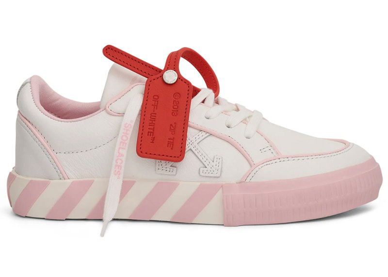 Tenisky a topánky Off-White Vulc Low Leather Powder Pink Outlined W Ružová | OWIA272S23LEA0040130, 0