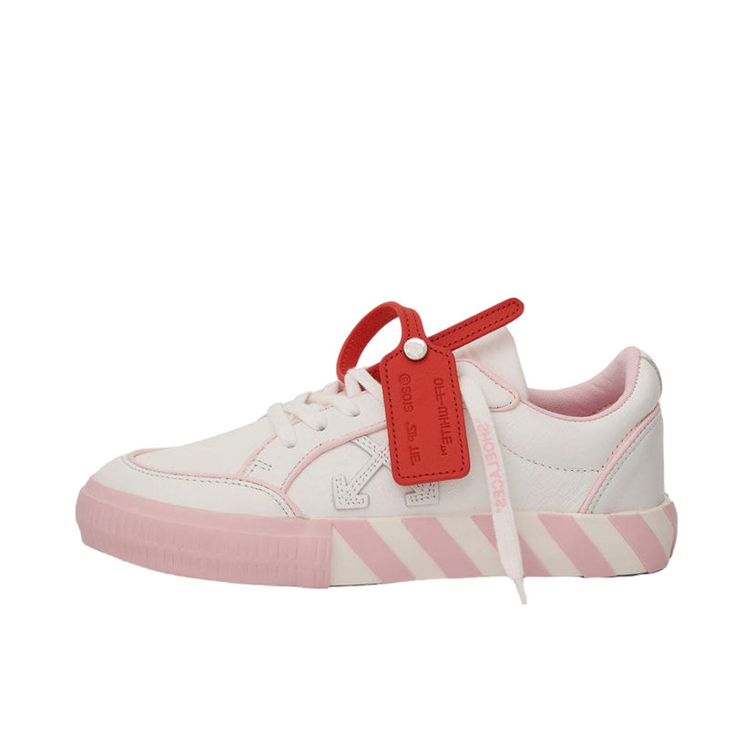Tenisky a topánky Off-White Vulc Low Leather Powder Pink Outlined W Ružová | OWIA272S23LEA0040130