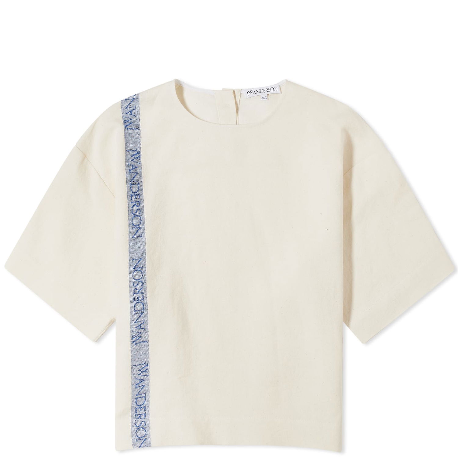 Tričko JW Anderson Boxy T-Shirt With Logo Béžová | TP0320-PG1483-046, 0