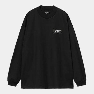 Tričko Carhartt WIP Long Sleeve Schooling Mockneck T-Shirt Carhartt WIP Čierna | I035447_4, 0