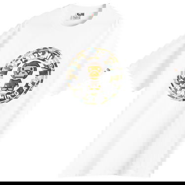 Tričko BAPE Bathing Ape 1St Camoilo Busy Works T-Shirt, Size L Biela | 002TEL301004M-WYL, 1