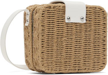 Taška cez rameno Marni Marni Kids Woven Crossbody Bag Hnedá | M01474-M00UY, 2