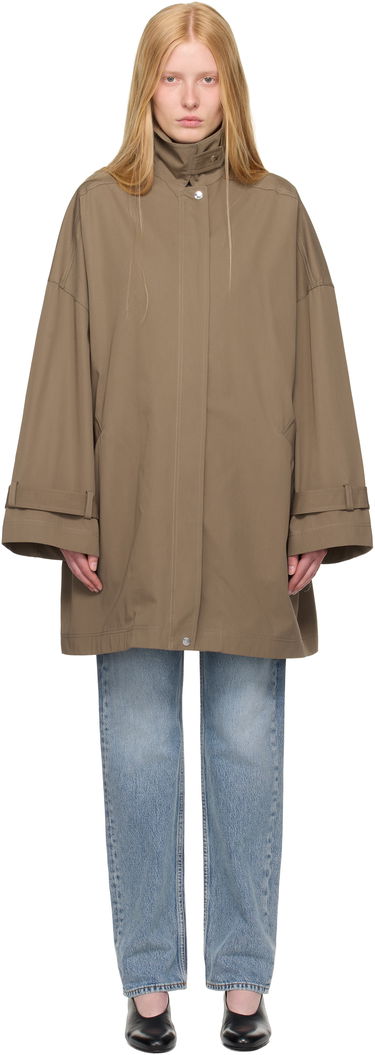 Trenčkot TOTEME TOTEME Oversized Trench Coat Hnedá | 253-WRO0220-FB0490, 0