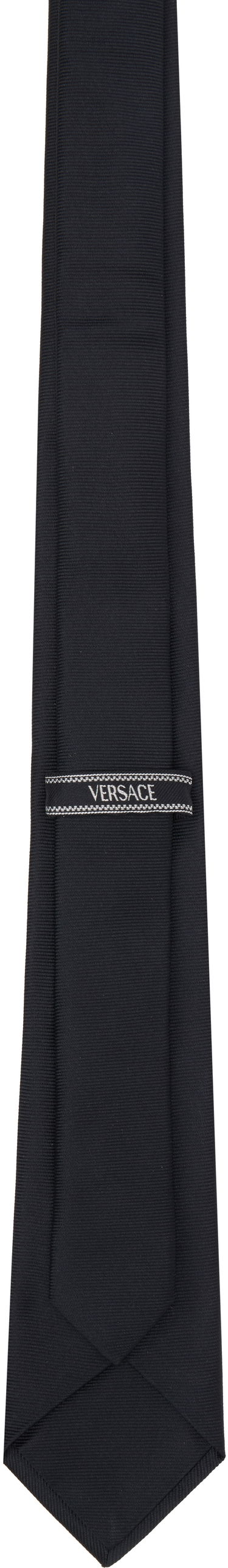 Opasok Versace Versace Medusa Silk Tie Čierna | 1007310_1A12851, 1