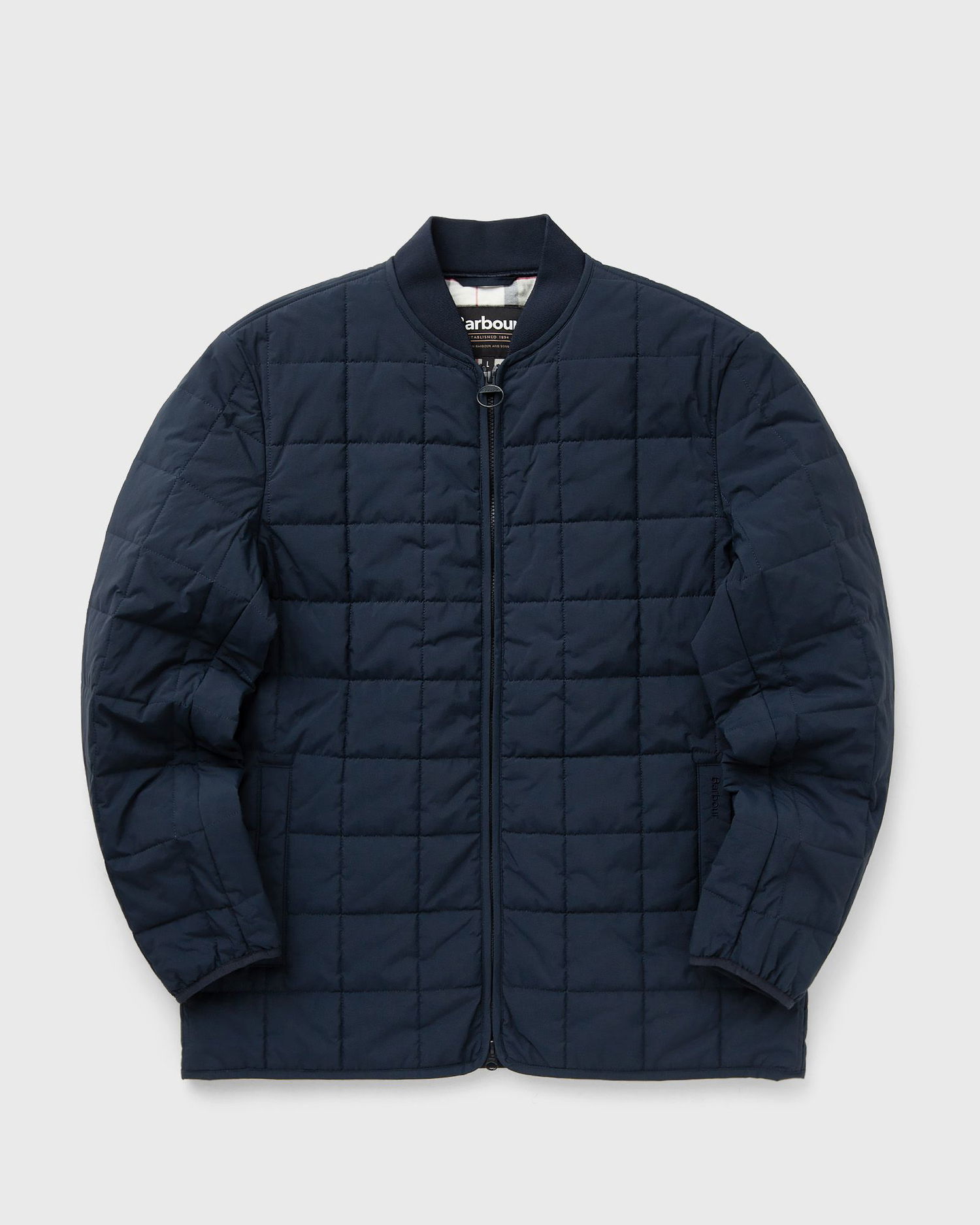 Bomber bunda Barbour Elmstone Quilted Bomber Jacket Navy | MQU1841NY71, 1